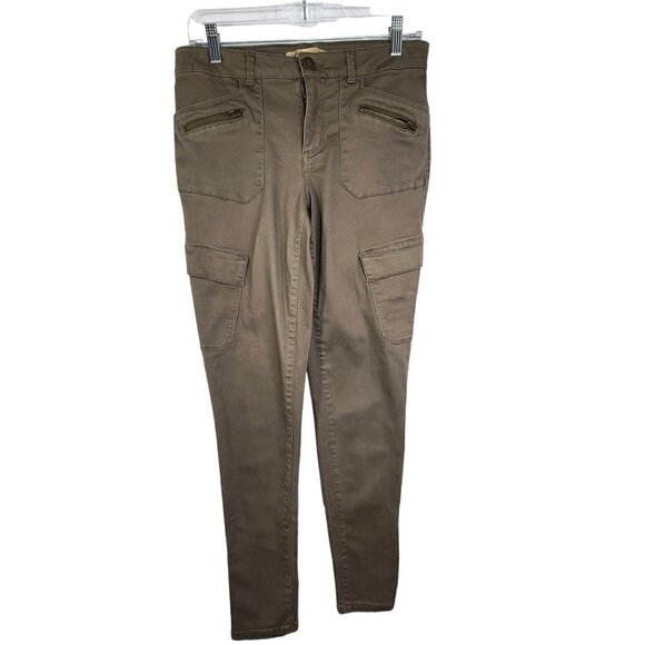 Democracy Army Olive Green Mid Rise Cargo Pants Y2K - Picture 1 of 10